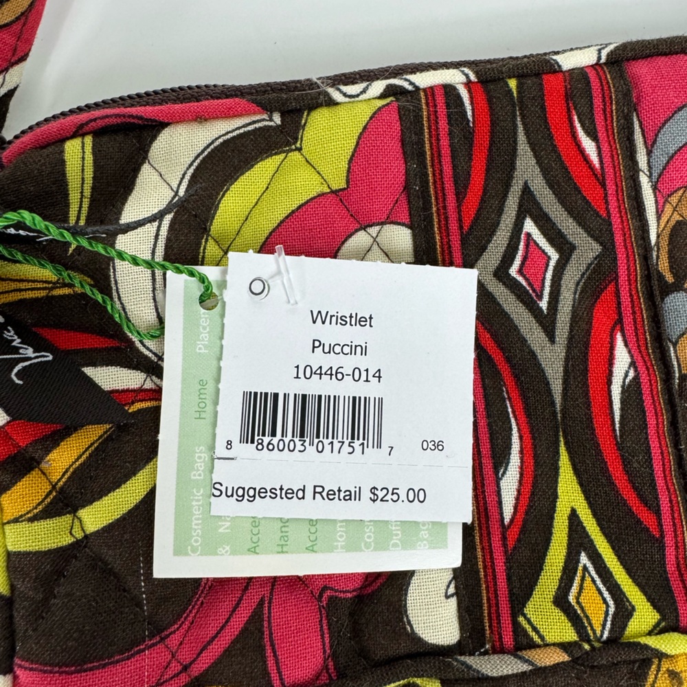 Vera Bradley Puccini All in One Zip Around Wristlet ID/Coin Wallet‎ NWT - Picture 3 of 8
